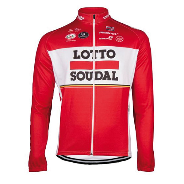 2017 Maglia Lotto Soudal ML rosso - Clicca l'immagine per chiudere